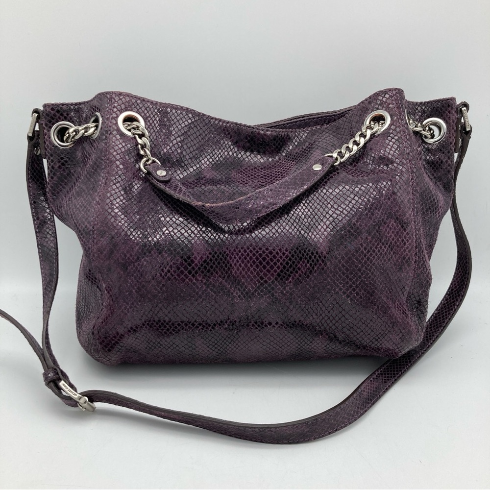 Michael Kors Jet Set Python Embossed Shoulder Bag - image 2